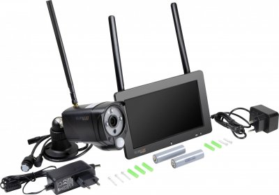 TECHNAXX  Kit cam&eacute;ra de surveillance TX-128 avec &eacute;cran tactile