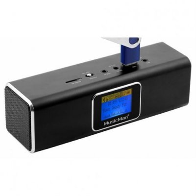 MUSICMAN Technaxx  MA Display Soundstation - Lecteur num&eacute;rique - noir