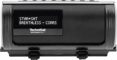 TECHNISAT  Bike 1 Portable Analogique et num&eacute;rique Noir, Argent