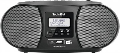 TECHNISAT  DIGITRADIO 1990 Radio-lecteur CD DAB+, FM Bluetooth noir