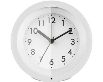 Techno Line Model X R&eacute;veil blanc Heures de r&eacute;veil 1