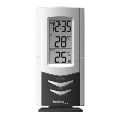 GENERIQUE Technoline WS 9170 station m&eacute;t&eacute;o num&eacute;rique Noir et Argent