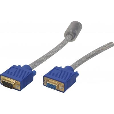 GENERIQUE Tecline - rallonge de cable VGA - HD-15 (VGA) pour HD-15 (VGA) - 5 m