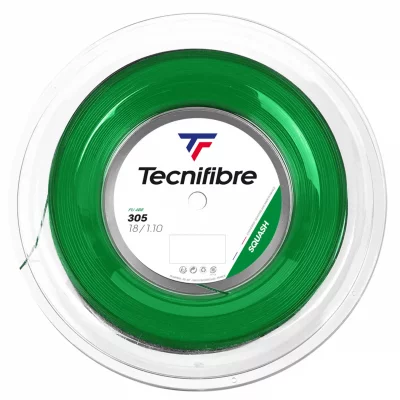 TECNIFIBRE  305 200m Squash Reel String Vert 1.20 mm
