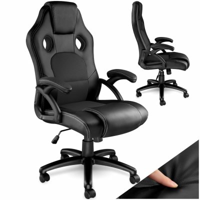 TECTAKE  Chaise gamer TYSON - noir
