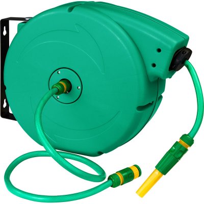 TECTAKE  d&eacute;vidoir avec tuyau d'arrosage - 20 m 402762
