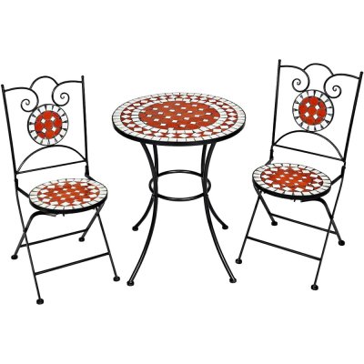 TECTAKE  ensemble table et chaises de jardin 401637