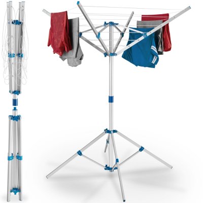 TECTAKE  Etendoir &agrave; linge avec pied