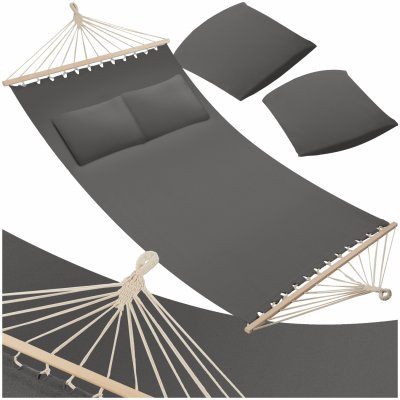 TECTAKE  hamac double eden - gris fonc&eacute; 403567