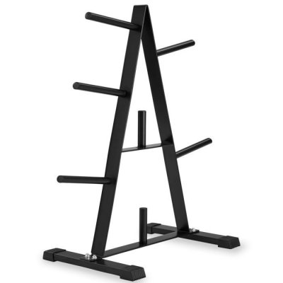 TECTAKE  Rack de Rangement pour Poids - 7 Branches - en Acier 67 cm x 38,5 cm x 91 cm