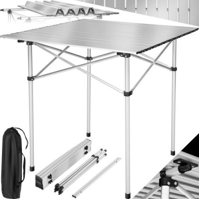 TECTAKE  table pliante 70 x 70 x 70 cm 401169