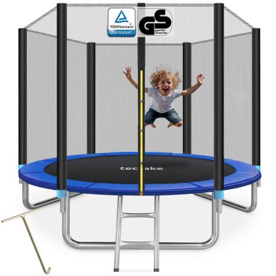 TECTAKE  Trampoline mod&egrave;le B - 244 cm 