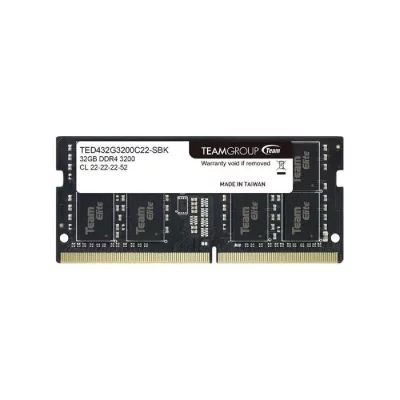 TEAM GROUP Ted432g3200c22-s01 32 go 1 x 32 go 1.2 v ddr4 3200 mhz noir