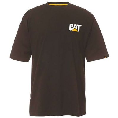CATERPILLAR Tee-shirt trademark noir w05324.11 - 