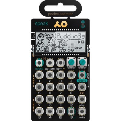TEENAGE ENGINEERING  Mini pad synth&eacute;tiseur Pocket Operator PO-35 Speak - Echantillonnage Vocal/Synth
