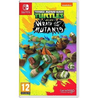 TAGMAE Teenage Mutant Ninja Turtles Wrath of the Mutants Nintendo Switch