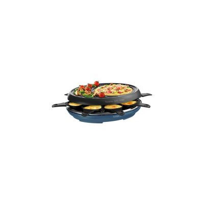 TEFAL  Appareil &agrave; Raclette + Grill 8 Personnes 3 en 1 1050W
