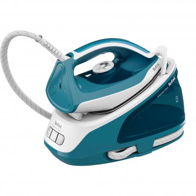 TEFAL  centrale vapeur sv6131 espress easy centrale vapeur, bleu/blanc