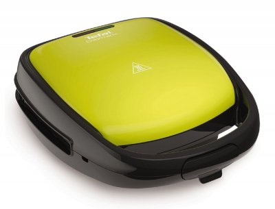 Tefal Croque gaufre Snack Time Colormania - SW341312 - Vert/Noir