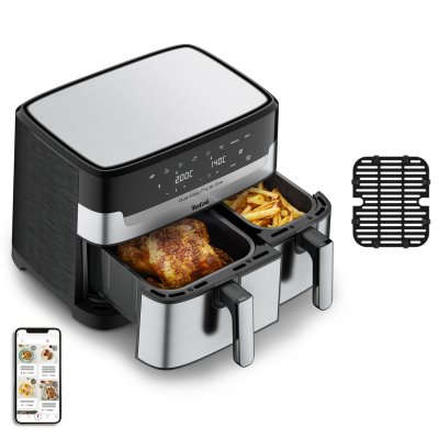 TEFAL  Dual Easy Fry & Grill Ey905d Double 8,3 L Autonome 2700 W Frite