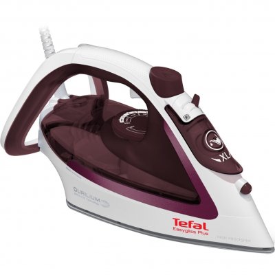 TEFAL  Fer &agrave; vapeur Easygliss FV5714, blanc/framboise