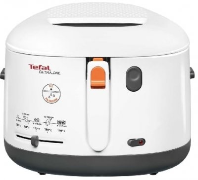 TEFAL  FF 1631 ONE FILTRA - Friteuse - 1.9 kWatt - blanc/anthracite 