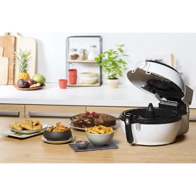 TEFAL  friteuse &eacute;lectrique Actifry 1,2L de 1,2KG 1350W noir blanc