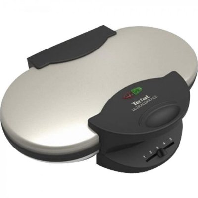 TEFAL  - Herzwaffeleisen WM311D edelstahl-schwarz