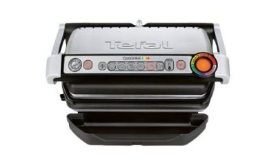 TEFAL  OptiGrill+ GC712D34 - Gril -&eacute;lectrique - 600 cm &sup2; - argent 