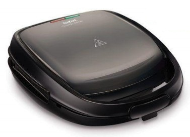 TEFAL  Snack Time 2PL SW341 - Croque-gaufres - noir 