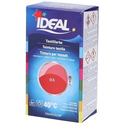 IDEAL Teinture liquide pour coton - 40 mL - tomate cerise 03