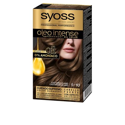 SYOSS Teinture permanente olio intense  n&ordm; 5,10 marron l&eacute;ger