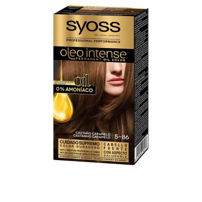 SYOSS Teinture permanente olio intense  n&ordm; 5,86 marron caramel