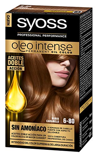 SYOSS Teinture permanente olio intense  n&ordm; 6,80 blond caramel