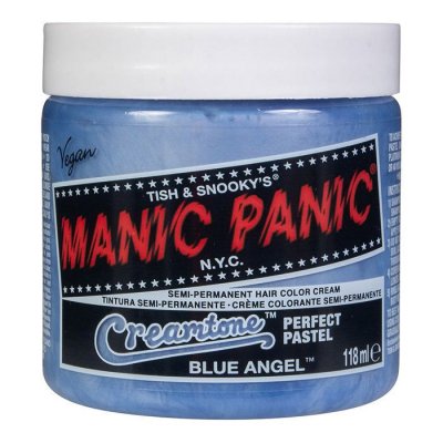 MANIC PANIC Teinture pour cheveux coloration semi-permanente 118ml - Blue Angel