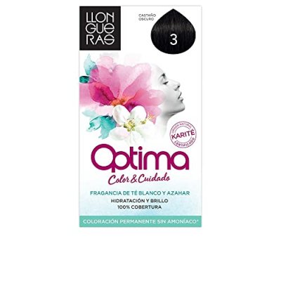 LLONGUERAS Teinture pour cheveux  Optima N3 Dark Brown 1ud