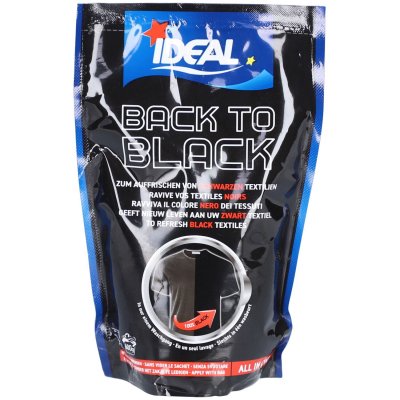 IDEAL Teinture Textile 100% Noir  - Le Sachet De 400 G
