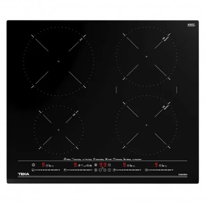 TEKA  izc 64630 bk mst noir int&eacute;gr&eacute; 60 cm plaque avec zone &agrave; induction 4 zone(s) 