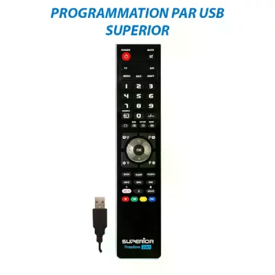 IKAZA T&eacute;l&eacute;commande de remplacement pour TV SAMSUNG pr&ecirc;te &agrave; l'emploi