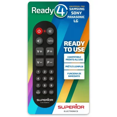 MBG Telecommande Dediee LG Samsung Sony Panasonic Ready 4 Ready Superior