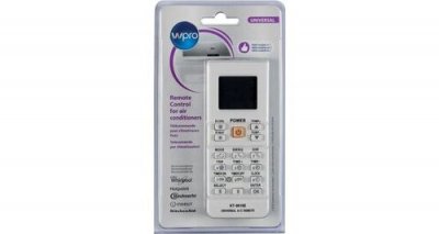 WPRO T&eacute;l&eacute;commande universelle climatiseurs toutes marques (484000008628 ARC201) Climatiseur