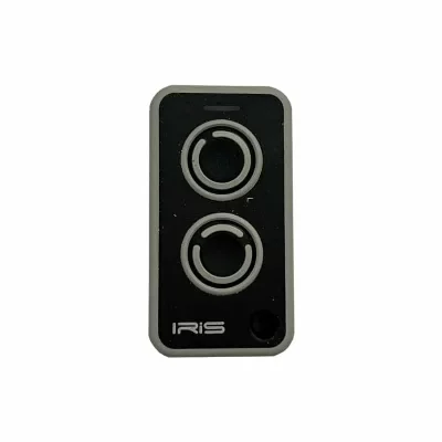  T&eacute;l&eacute;commande universelle JANE IRIS TOP noir pour portail et porte de garage