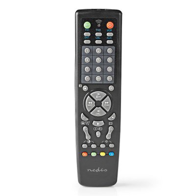 NEDIS T&eacute;l&eacute;commande universelle  TVRC2200BK Noir