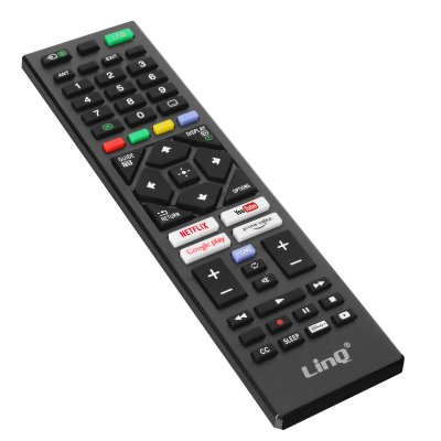 LINQ T&eacute;l&eacute;commande Universelle pour T&eacute;l&eacute;viseur Sony avec Port&eacute;e 8m Noir