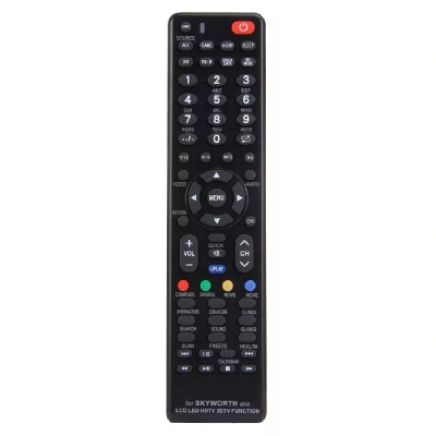 YONIS T&eacute;l&eacute;commande Universelle T&eacute;l&eacute;vision Skyworth LEDtv Lcdtv HDtv 3Dtv Noir 