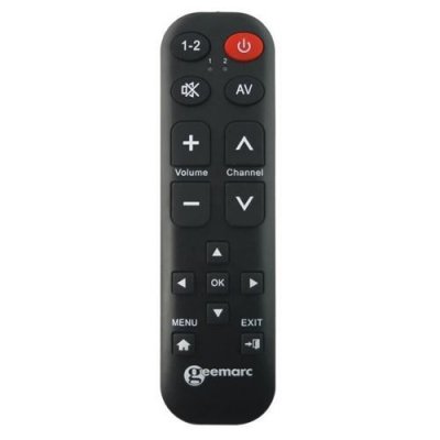 GEEMARC T&eacute;l&eacute;commande universelle TV 15 - Noir - 