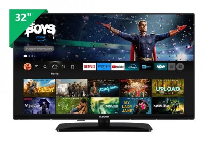 TELEFUNKEN  TE32759B50V4D TV 81,3 cm (32"") HD Wifi Noir 250 cd/m&sup2;