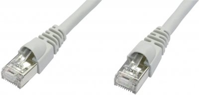 TELEGARTNER Teleg&auml;rtner C&acirc;ble r&eacute;seau (RJ45)CAT 6A gris