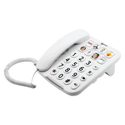 GEEMARC T&eacute;l&eacute;phone filaire  Photophone 110 Multicolore 