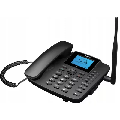 MAXCOM T&eacute;l&eacute;phone filaire GEEMARC T&eacute;l&eacute;phone fixe &agrave; carte sim  MM41D